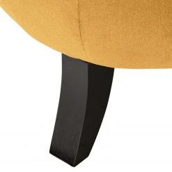 Norrwood Polsterhocker Leke I - Microfaser Sela: Maisgelb -Wohnzimmermöbel boutique en ligne 1000185077 200205 10420900031 DETAILS P000000001000185077