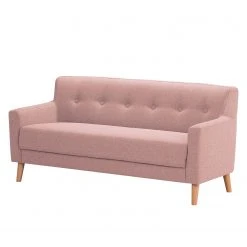 Norrwood Sofa Bette II (3-Sitzer) - Webstoff - Rosé