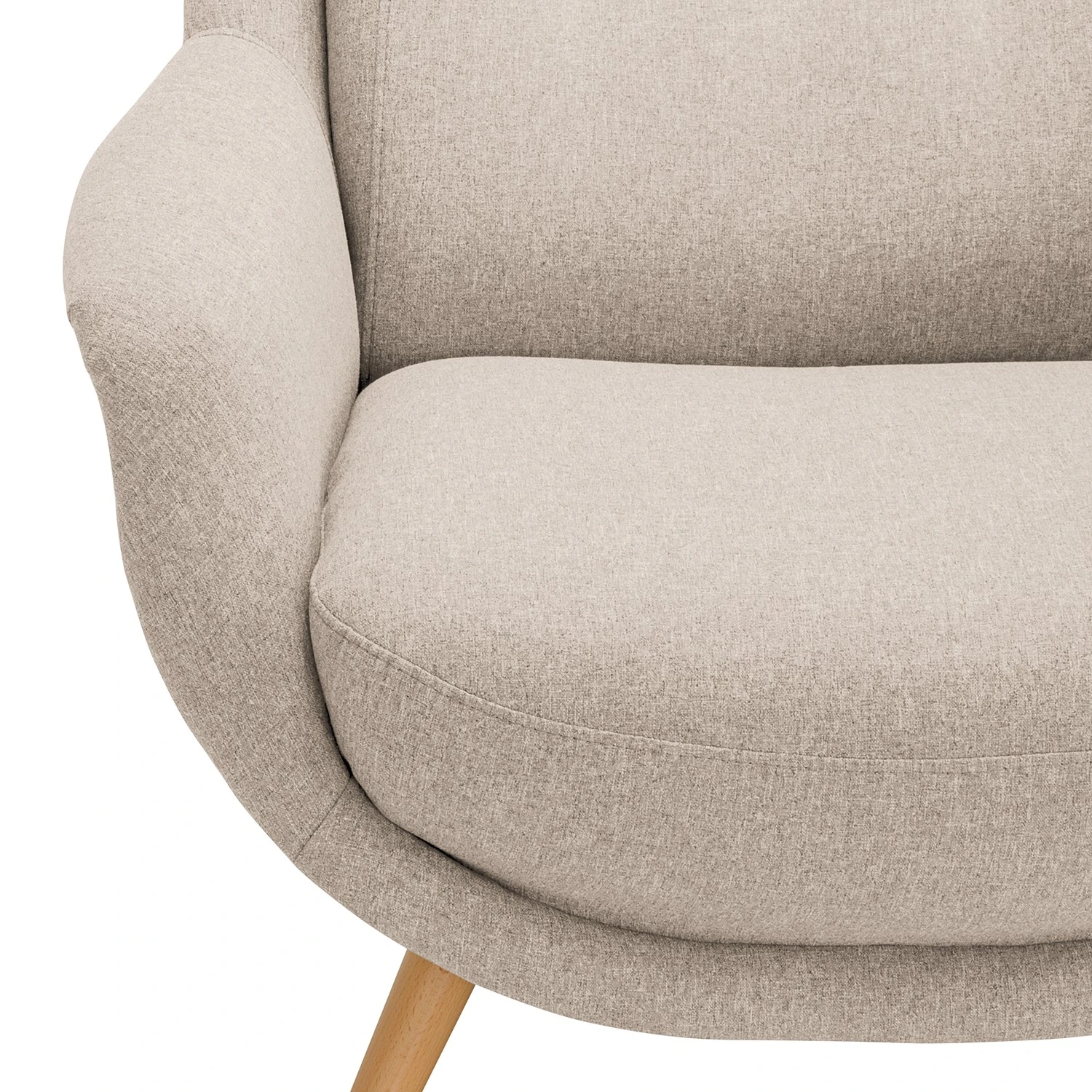 Norrwood Sessel Saku I - Webstoff Voer: Hellgrau 9 Norrwood Sessel Saku I - Webstoff Voer: Hellgrau – Bild 9