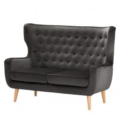 Norrwood Sofa Boyka I (2-Sitzer) - Samt Ravi: Grau
