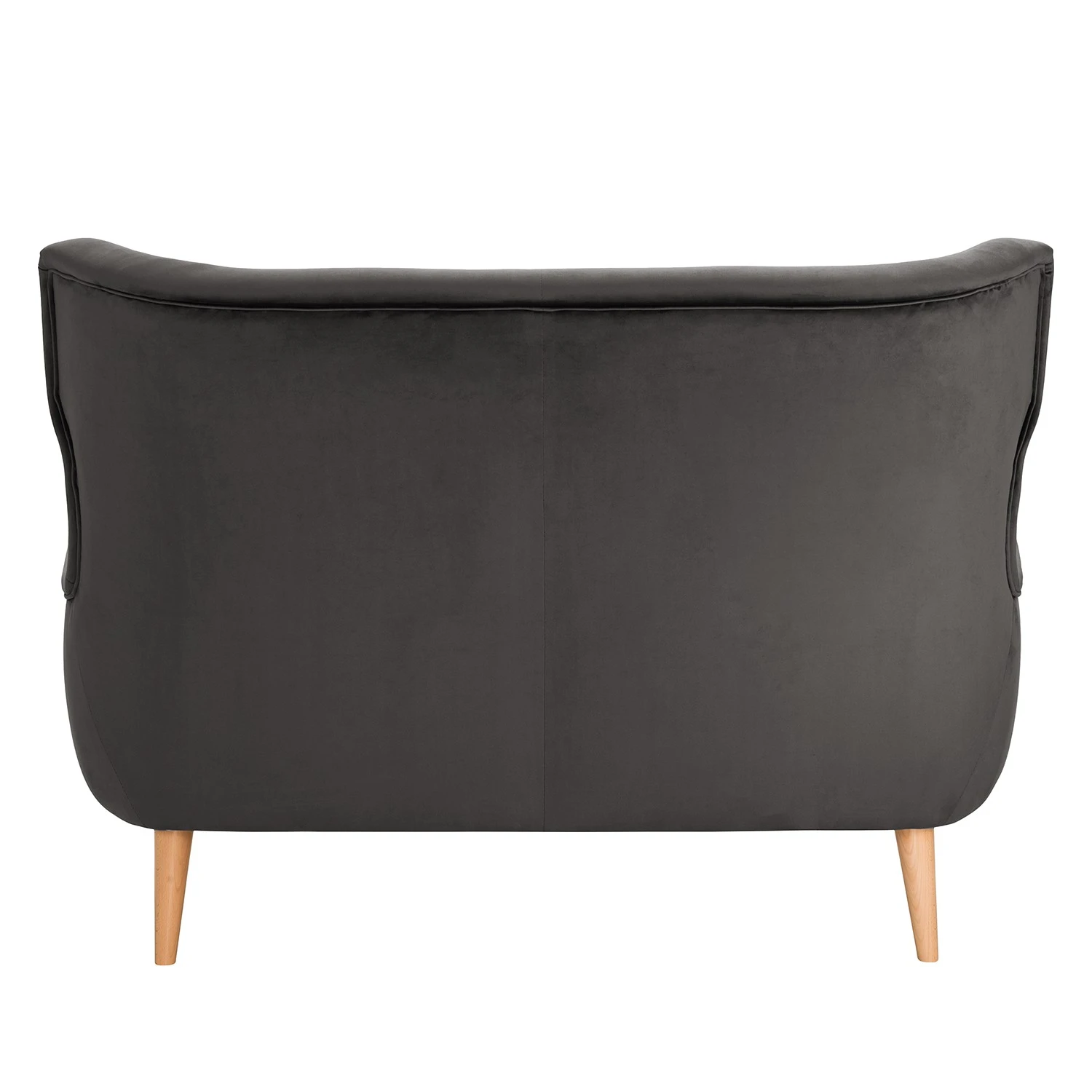 Norrwood Sofa Boyka I (2-Sitzer) - Samt Ravi: Grau 5 Norrwood Sofa Boyka I (2-Sitzer) - Samt Ravi: Grau – Bild 5