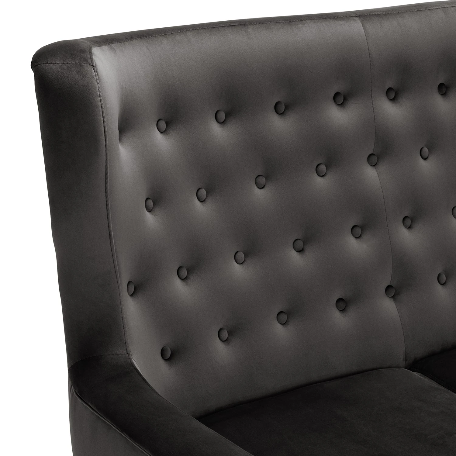 Norrwood Sofa Boyka I (2-Sitzer) - Samt Ravi: Grau 6 Norrwood Sofa Boyka I (2-Sitzer) - Samt Ravi: Grau – Bild 6