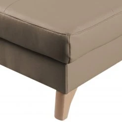 Naturoo Polsterhocker London - Echtleder / Kunstleder - Taupe -Wohnzimmermöbel boutique en ligne 1000185289 190917 17054300010 DETAILS P000000001000185289