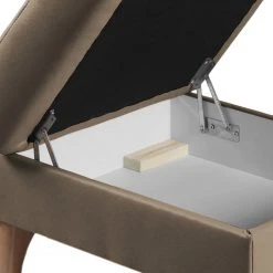 Naturoo Polsterhocker London - Echtleder / Kunstleder - Taupe -Wohnzimmermöbel boutique en ligne 1000185289 190917 17054300011 DETAILS P000000001000185289