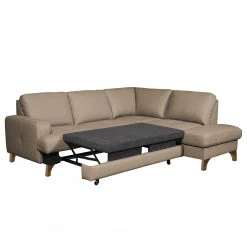 Naturoo Ecksofa London - Echtleder / Kunstleder - Taupe - Ottomane davorstehend rechts - Schlaffunktion - Bettkasten 14 Naturoo Ecksofa London - Echtleder / Kunstleder - Taupe - Ottomane davorstehend rechts - Schlaffunktion - Bettkasten -Wohnzimmermöbel boutique en ligne 1000185360 190917 17062600519 DETAILS P000000001000185360