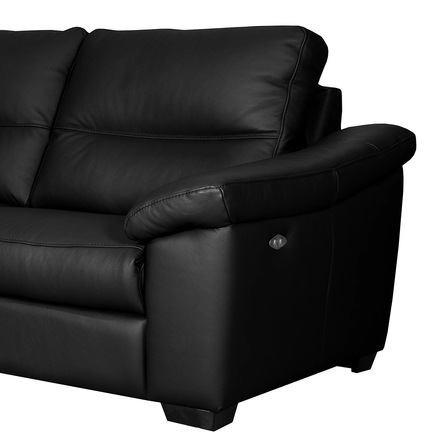 Modoform Sofa Lamexa I (2,5 -Sitzer) - Echtleder - Schwarz - Relaxfunktion 7 Modoform Sofa Lamexa I (2,5 -Sitzer) - Echtleder - Schwarz - Relaxfunktion – Bild 7