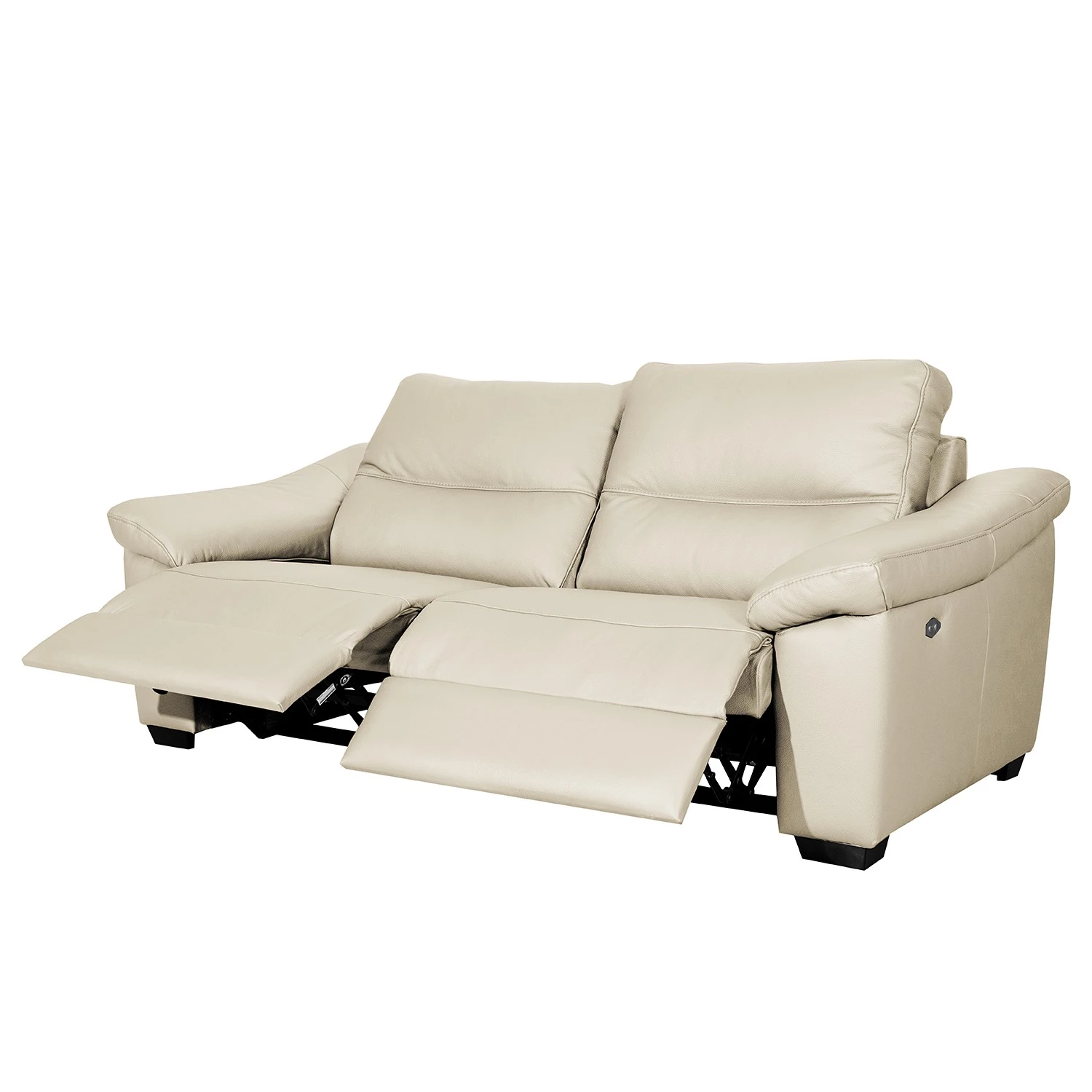 Modoform Sofa Lamexa I (2,5 -Sitzer) - Echtleder - Creme - Relaxfunktion 6 Modoform Sofa Lamexa I (2,5 -Sitzer) - Echtleder - Creme - Relaxfunktion – Bild 6