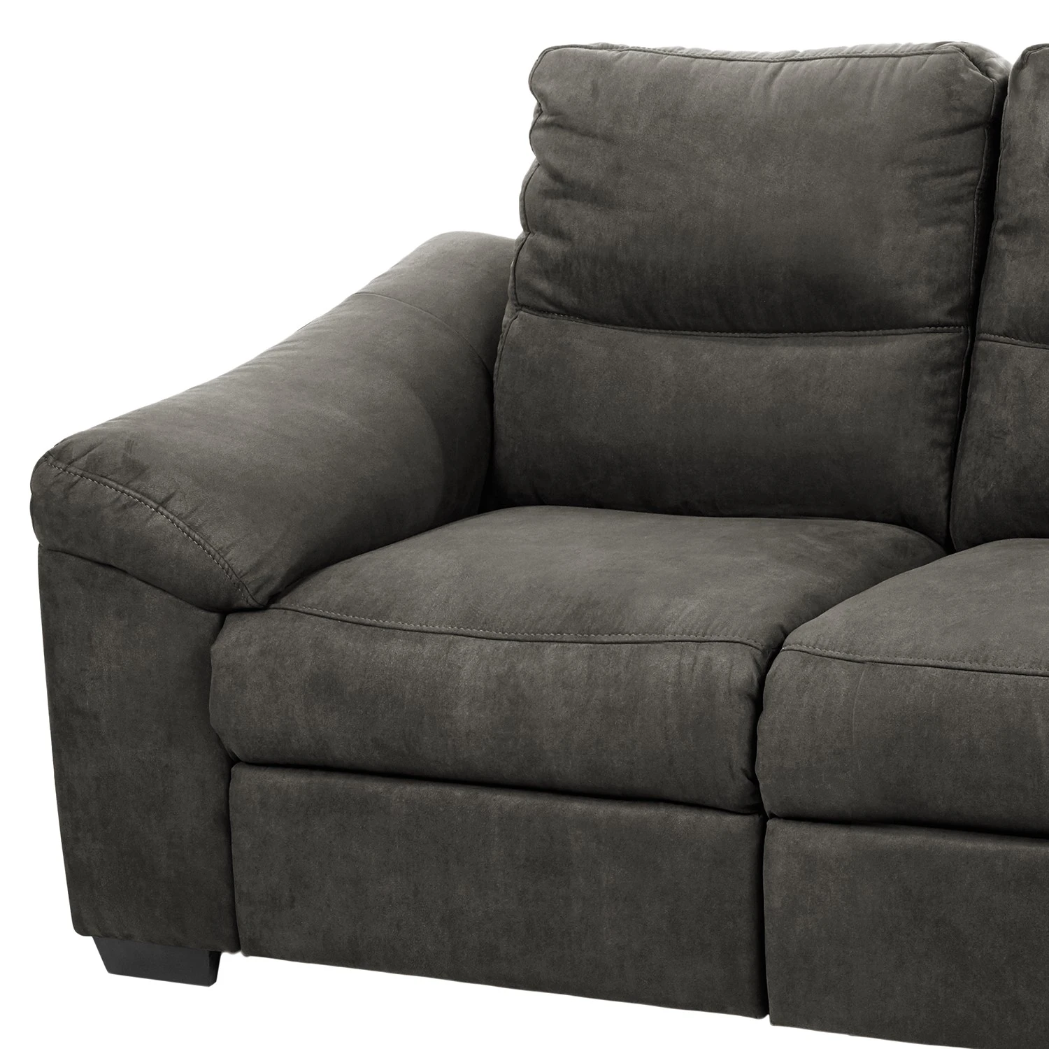 Modoform Sofa Lamexa II (2 -Sitzer) - Microfaser - Anthrazit - Relaxfunktion 8 Modoform Sofa Lamexa II (2 -Sitzer) - Microfaser - Anthrazit - Relaxfunktion – Bild 8