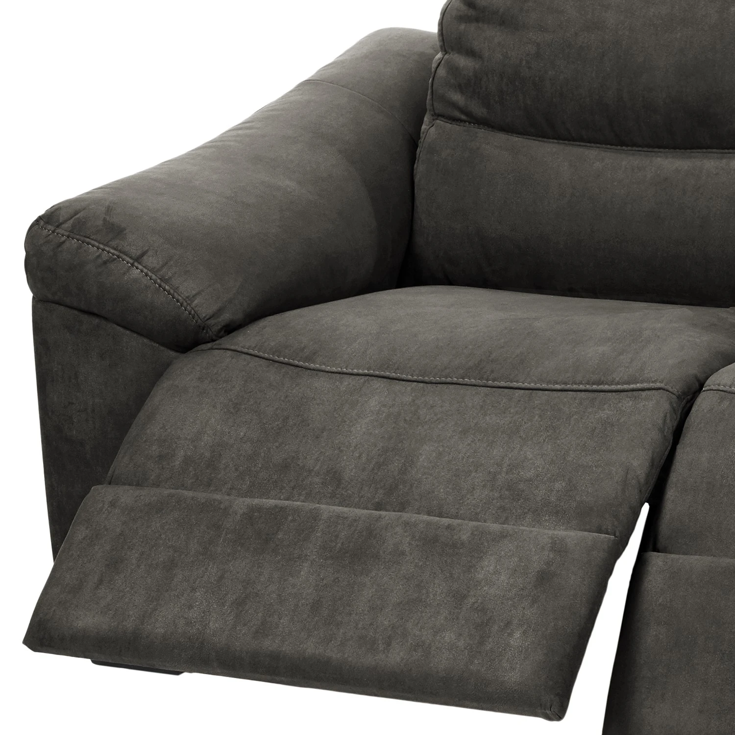 Modoform Sofa Lamexa II (2 -Sitzer) - Microfaser - Anthrazit - Relaxfunktion 10 Modoform Sofa Lamexa II (2 -Sitzer) - Microfaser - Anthrazit - Relaxfunktion – Bild 10