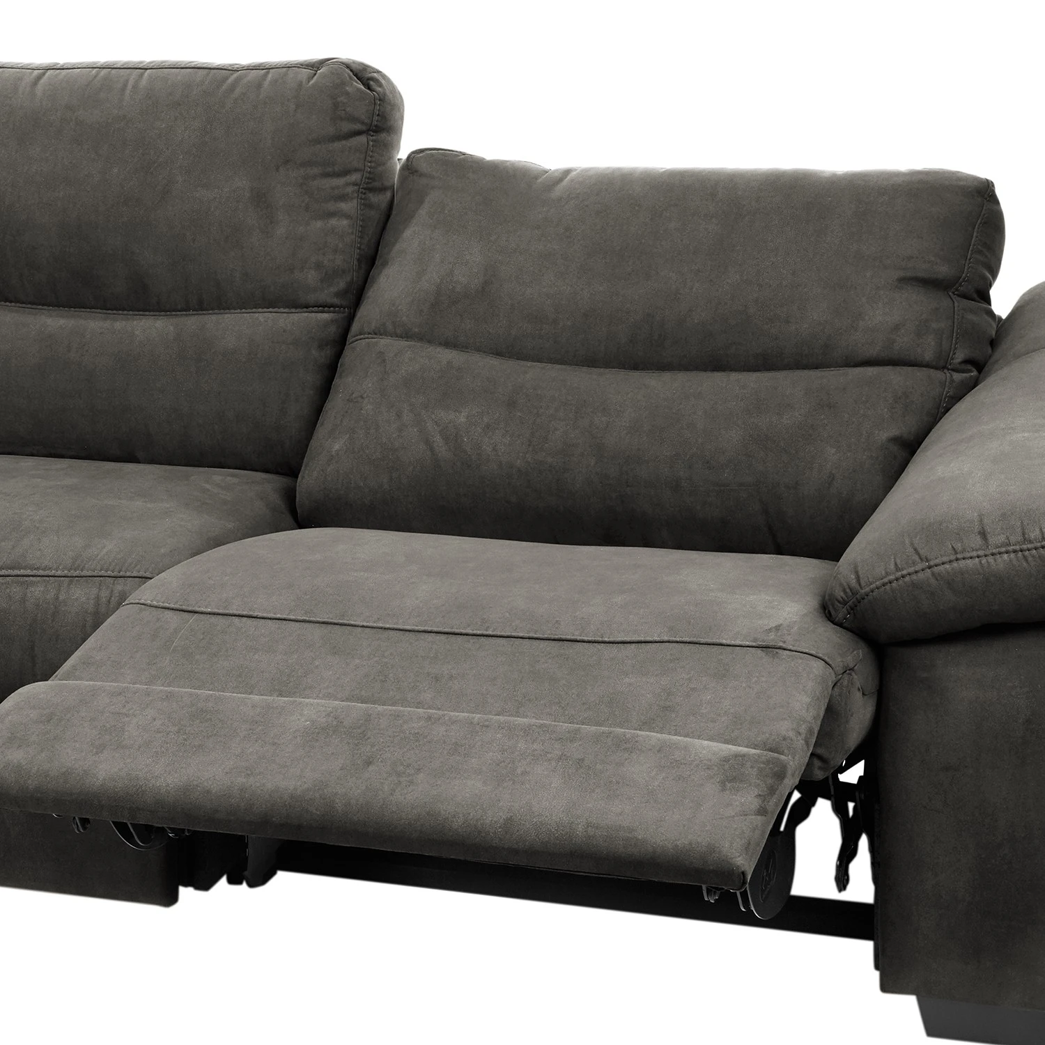 Modoform Sofa Lamexa II (2,5 -Sitzer) - Microfaser - Anthrazit - Relaxfunktion 10 Modoform Sofa Lamexa II (2,5 -Sitzer) - Microfaser - Anthrazit - Relaxfunktion – Bild 10