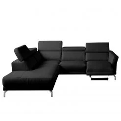 Loftscape Ecksofa Lebel - Echtleder - Schwarz - Ottomane davorstehend links - Relaxfunktion -Wohnzimmermöbel boutique en ligne 1000185428 190917 17072801178 DETAILS P000000001000185428