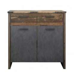 Trendteam Kommode Prime II - Altholz Pinie Dekor / Anthrazit