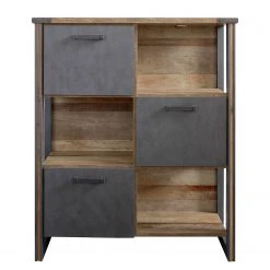 Trendteam Regal Prime II - Altholz Pinie Dekor / Anthrazit