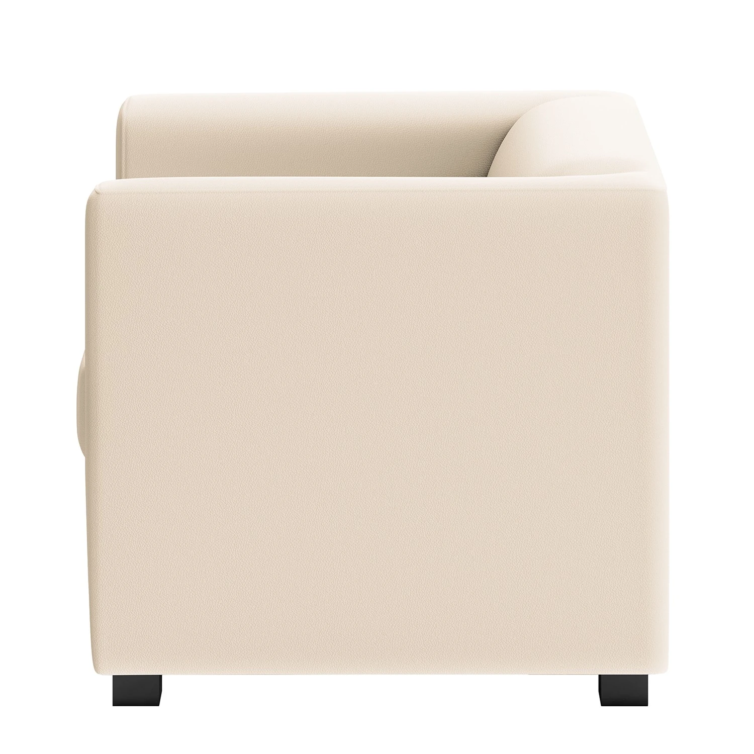 Loftscape Sessel Wilno VI - Pigmentiertes Leder - Weiß 3 Loftscape Sessel Wilno VI - Pigmentiertes Leder - Weiß – Bild 3