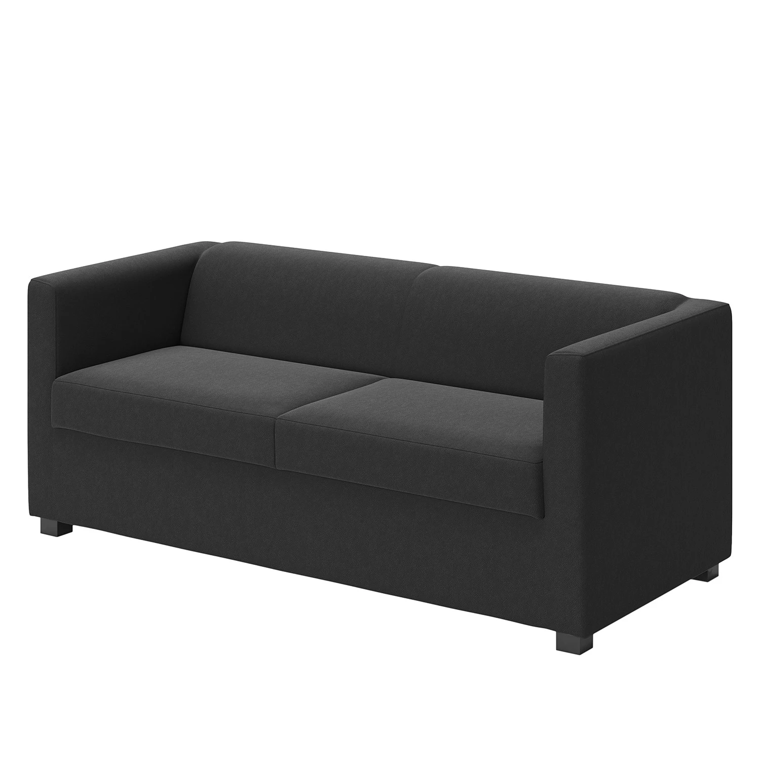 Loftscape Sofa Wilno I (2-Sitzer) - Echtleder - Schwarz 1 Loftscape Sofa Wilno I (2-Sitzer) - Echtleder - Schwarz