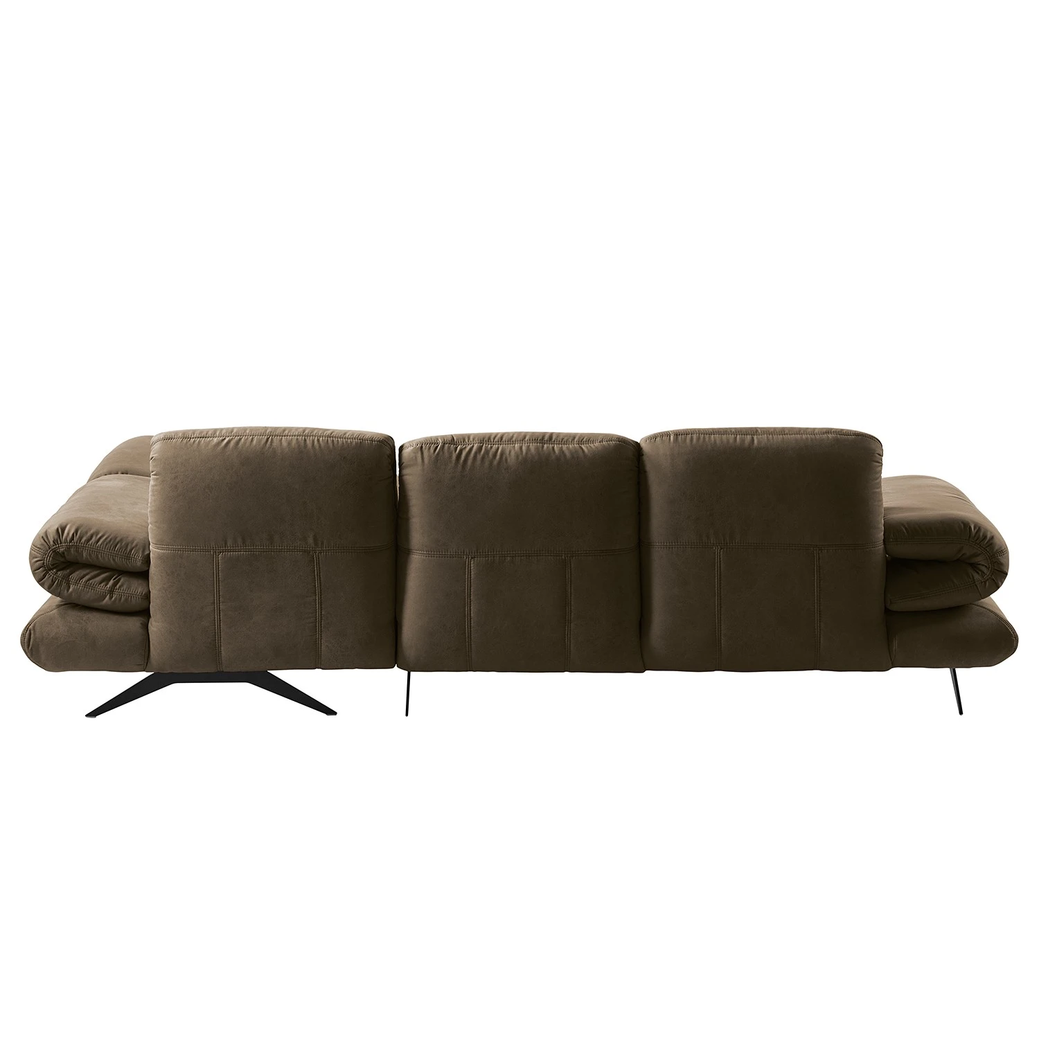 Loftscape Ecksofa Whaltey III - Antiklederlook - Dunkelbraun - Longchair davorstehend rechts 9 Loftscape Ecksofa Whaltey III - Antiklederlook - Dunkelbraun - Longchair davorstehend rechts – Bild 9