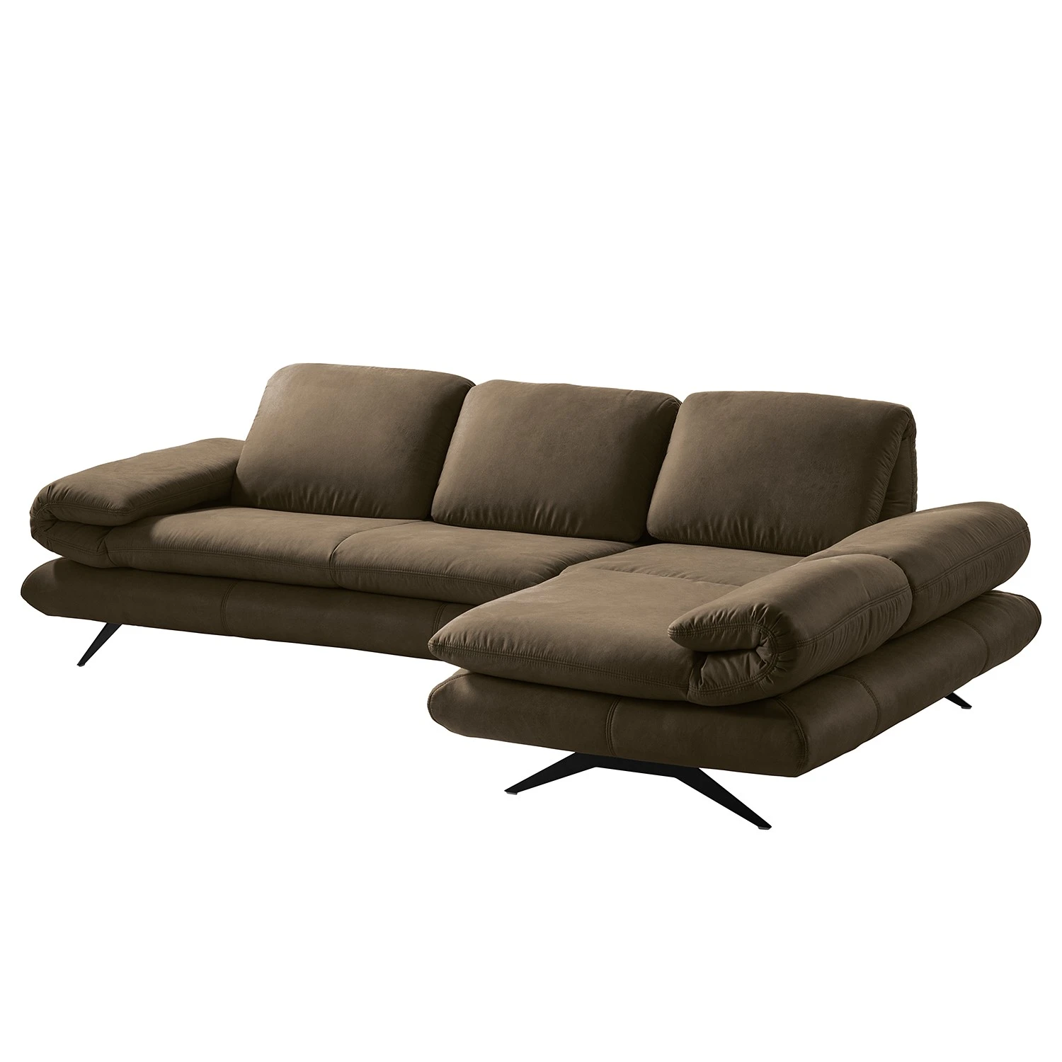 Loftscape Ecksofa Whaltey III - Antiklederlook - Dunkelbraun - Longchair davorstehend rechts 10 Loftscape Ecksofa Whaltey III - Antiklederlook - Dunkelbraun - Longchair davorstehend rechts – Bild 10
