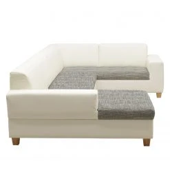 Ars Natura Wohnlandschaften Roblin II - Strukturstoff / Kunstleder - Grau / Weiß - Longchair davorstehend links - Schlaffunktion - Bettkasten 21 Ars Natura Wohnlandschaften Roblin II - Strukturstoff / Kunstleder - Grau / Weiß - Longchair davorstehend links - Schlaffunktion - Bettkasten -Wohnzimmermöbel boutique en ligne 1000186855 200723 19000600475 DETAILS P000000001000186855