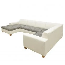 Ars Natura Wohnlandschaften Roblin II - Strukturstoff / Kunstleder - Grau / Weiß - Longchair davorstehend links - Schlaffunktion - Bettkasten 23 Ars Natura Wohnlandschaften Roblin II - Strukturstoff / Kunstleder - Grau / Weiß - Longchair davorstehend links - Schlaffunktion - Bettkasten -Wohnzimmermöbel boutique en ligne 1000186855 200723 19000700477 DETAILS P000000001000186855