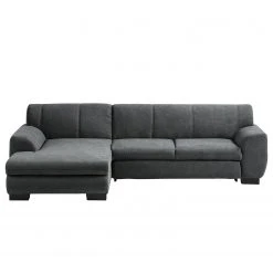 Loftscape Ecksofa Lefroy II - Webstoff - Dunkelgrau - Longchair davorstehend links - Schlaffunktion -Wohnzimmermöbel boutique en ligne 1000186909 210323 15292902601 DETAILS P000000001000186909