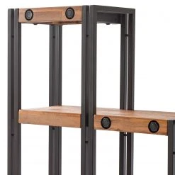 Ars manufacti Stufenregal Manchester - Akazie massiv / Metall - Akazie / Anthrazit -Wohnzimmermöbel boutique en ligne 1000187007 200212 11301100005 DETAILS P000000001000187007