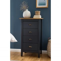 Maison Belfort Kommode Rivery I - Kiefer massiv - Anthrazit -Wohnzimmermöbel boutique en ligne 1000187568 201111 14522700010 MOOD DETAILS P000000001000187568 mood