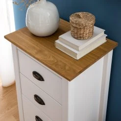 Maison Belfort Kommode Rivery I - Kiefer massiv - Weiß 22 Maison Belfort Kommode Rivery I - Kiefer massiv - Weiß -Wohnzimmermöbel boutique en ligne 1000187580 200312 14522800030 DETAILS P000000001000187580