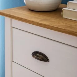 Maison Belfort Kommode Rivery I - Kiefer massiv - Weiß 23 Maison Belfort Kommode Rivery I - Kiefer massiv - Weiß -Wohnzimmermöbel boutique en ligne 1000187580 200312 14522800031 DETAILS P000000001000187580