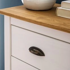 Maison Belfort Kommode Rivery I - Kiefer massiv - Weiß 31 Maison Belfort Kommode Rivery I - Kiefer massiv - Weiß -Wohnzimmermöbel boutique en ligne 1000187580 201111 14522800031 DETAILS P000000001000187580