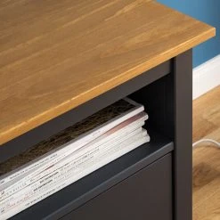 Maison Belfort TV-Lowboard Rivery - Kiefer massiv - Anthrazit 17 Maison Belfort TV-Lowboard Rivery - Kiefer massiv - Anthrazit -Wohnzimmermöbel boutique en ligne 1000187582 200312 14522800035 DETAILS P000000001000187582