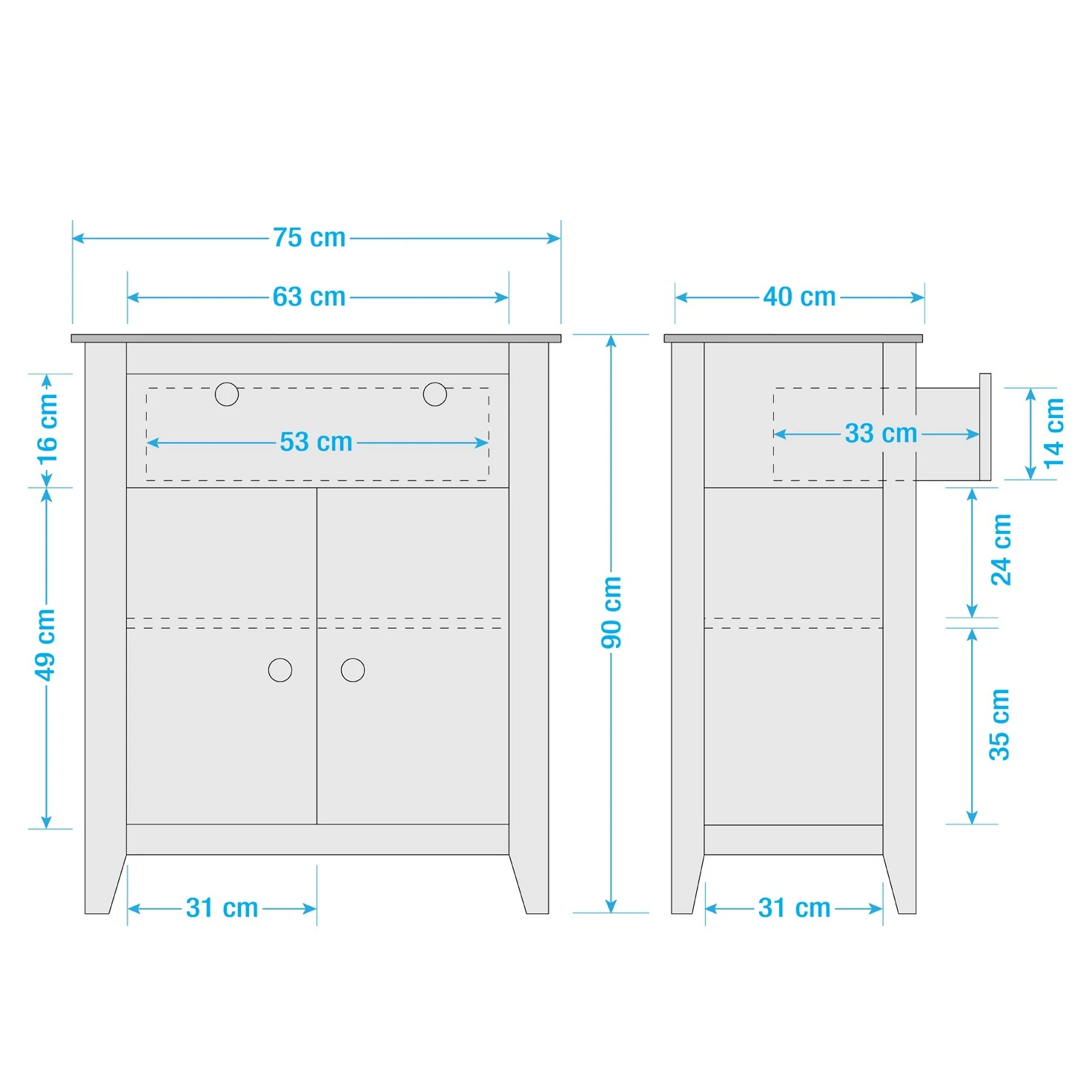 Maison Belfort Kommode Belleria III - Kiefer massiv / Wiener Geflecht - Weiß 8 Maison Belfort Kommode Belleria III - Kiefer massiv / Wiener Geflecht - Weiß – Bild 8