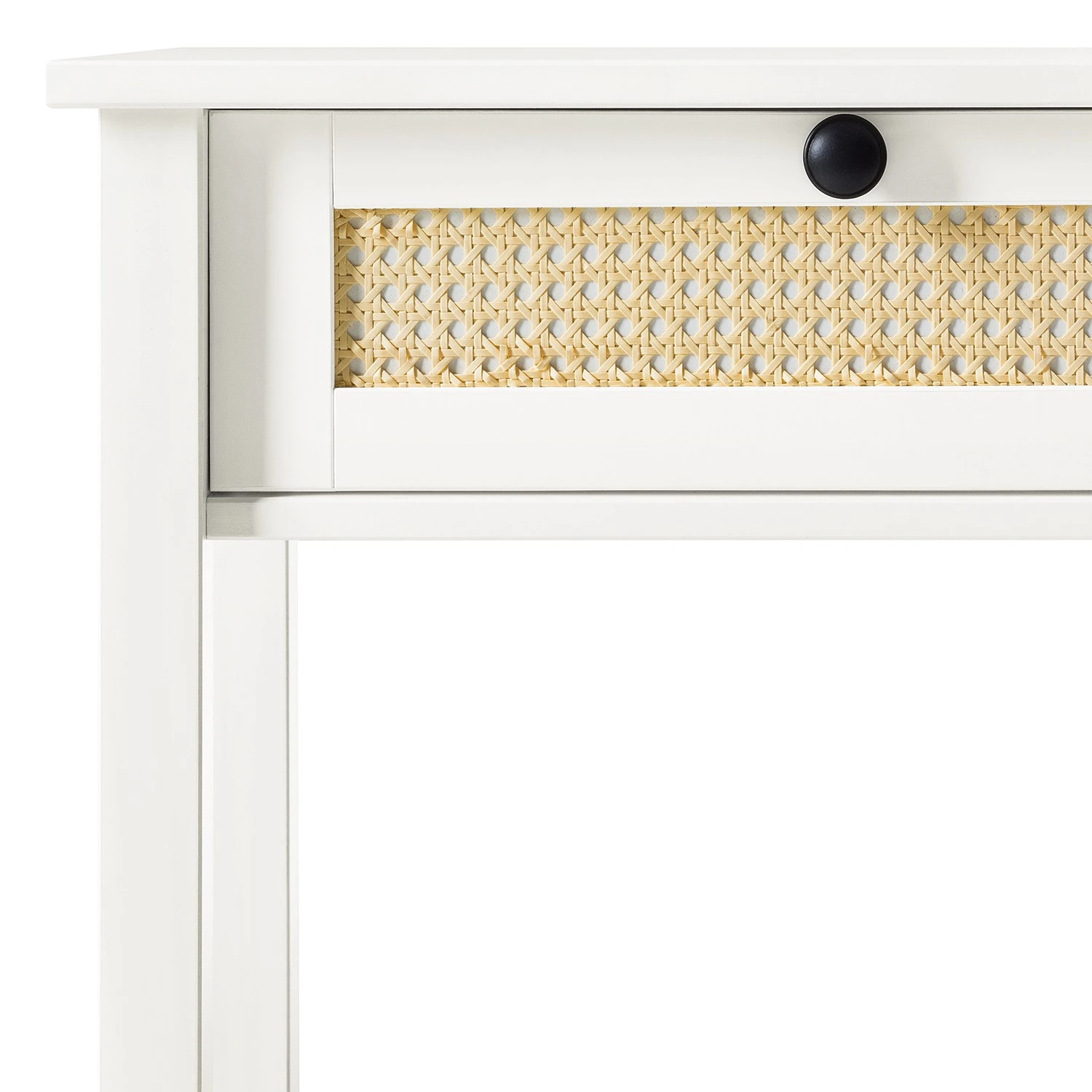 Maison Belfort Konsole/Schminktisch Belleria - Kiefer massiv / Wiener Geflecht - Weiß 8 Maison Belfort Konsole/Schminktisch Belleria - Kiefer massiv / Wiener Geflecht - Weiß – Bild 8