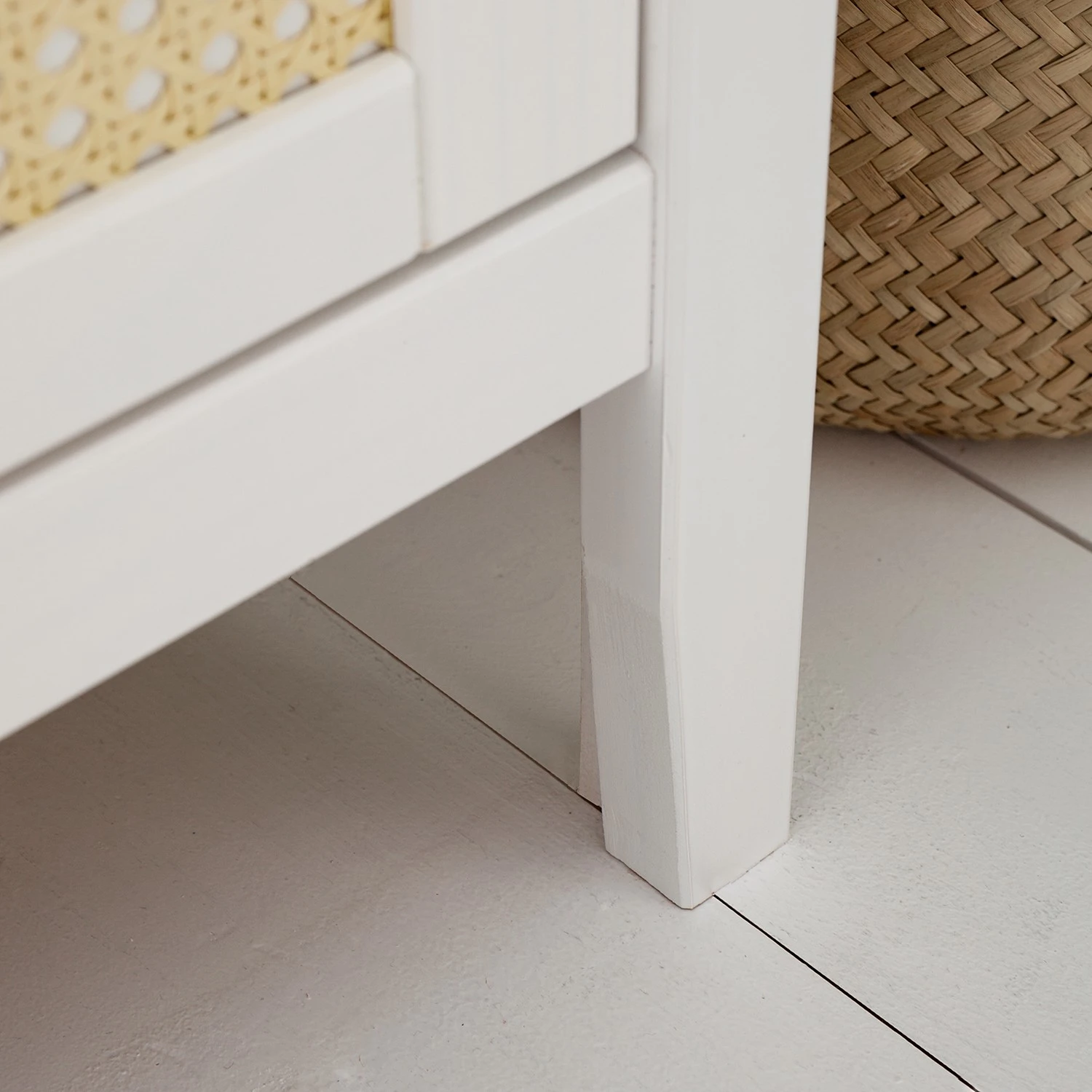 Maison Belfort Kommode Belleria I - Kiefer massiv / Wiener Geflecht - Weiß 12 Maison Belfort Kommode Belleria I - Kiefer massiv / Wiener Geflecht - Weiß – Bild 12