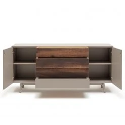 GWINNER Sideboard Misano - Saharagrau / Balkeneiche - Mit Beleuchtung -Wohnzimmermöbel boutique en ligne 1000188657 190926 16594100052 DETAILS P000000001000188657