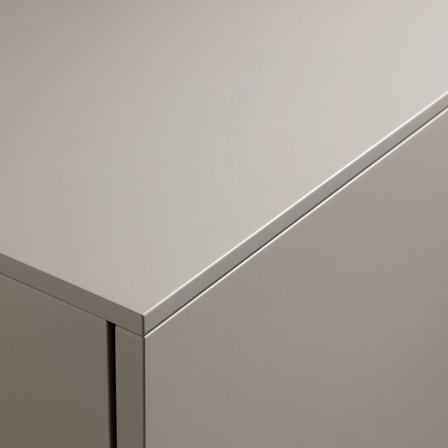 GWINNER Sideboard Misano II (2-teilig) - Inkl. Beleuchtung - Echtholzfurnier - Saharagrau / Balkeneiche 4 GWINNER Sideboard Misano II (2-teilig) - Inkl. Beleuchtung - Echtholzfurnier - Saharagrau / Balkeneiche – Bild 4