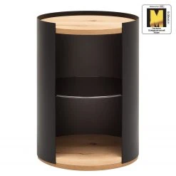 GWINNER Beistelltisch Style - Echtholzfurnier / Metall - Eiche / Anthrazit -Wohnzimmermöbel boutique en ligne 1000188732 191119 12335600022 ICON DETAILS P000000001000188732 icon seal