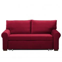 Jack & Alice Schlafsofa Latina XX - Samt - Rot - Breite: 185 cm -Wohnzimmermöbel boutique en ligne 1000188966 191203 11543600389 DETAILS P000000001000188966