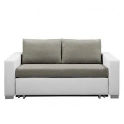 Fredriks Schlafsofa Latina XXI - Kunstleder / Flachgewebe - Weiß / Grau - Breite: 150 cm -Wohnzimmermöbel boutique en ligne 1000188969 191203 11543700426 DETAILS P000000001000188969
