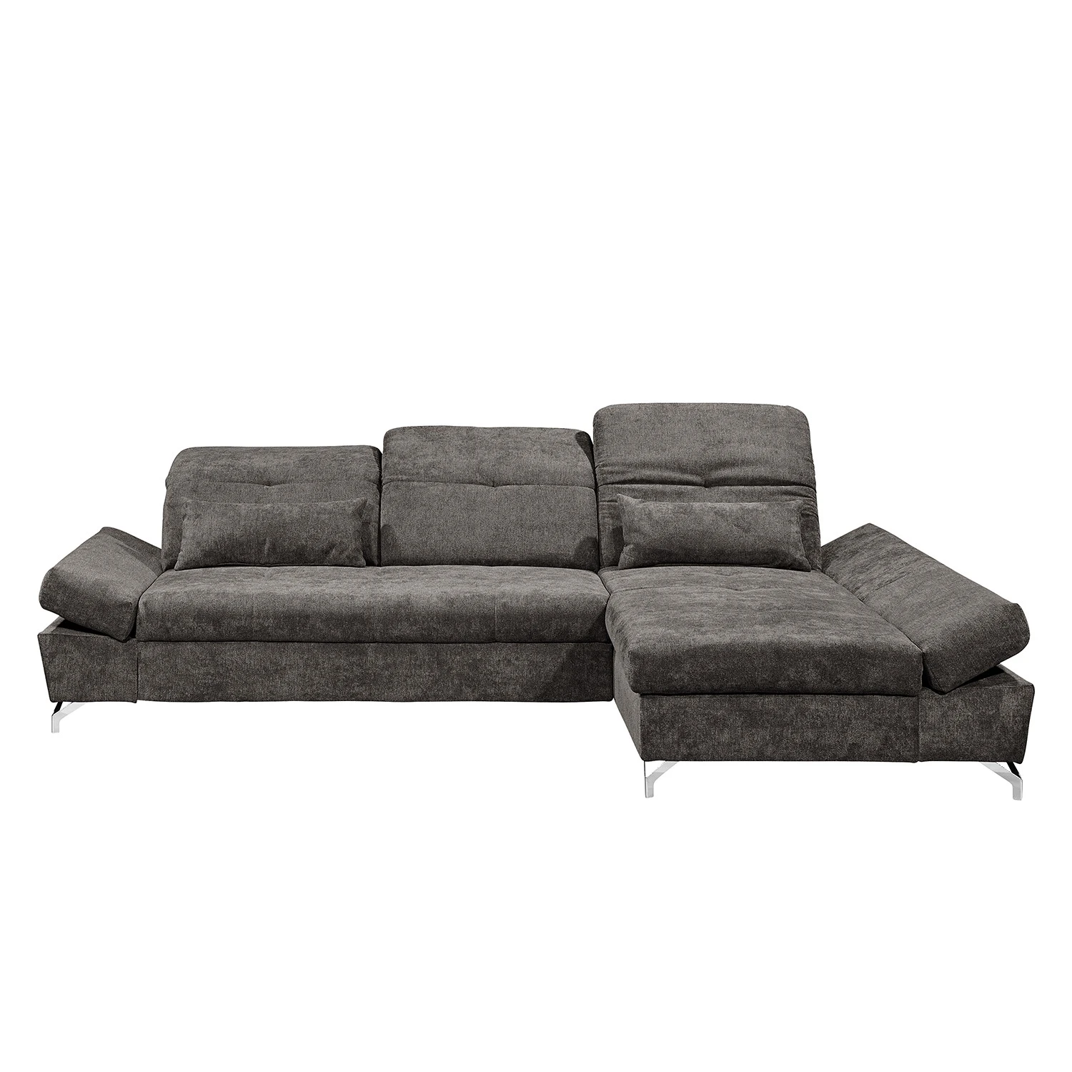 Fredriks Ecksofa Easton - Microfaser - Microfaser Ranu: Steingrau - Longchair davorstehend rechts 6 Fredriks Ecksofa Easton - Microfaser - Microfaser Ranu: Steingrau - Longchair davorstehend rechts – Bild 6