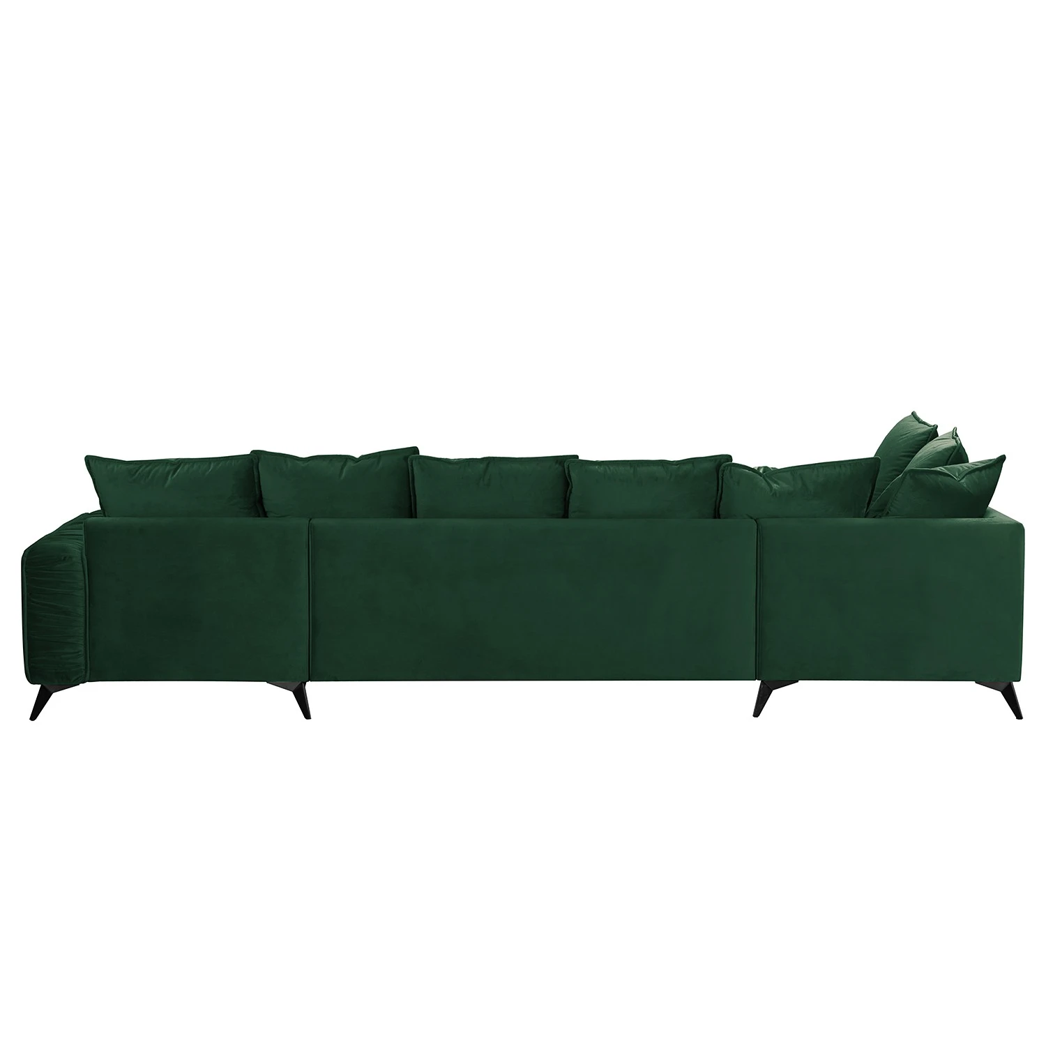 Jack & Alice Wohnlandschaft Machado - Dunkelgrün - Longchair davorstehend rechts / Ottomane links 6 Jack & Alice Wohnlandschaft Machado - Dunkelgrün - Longchair davorstehend rechts / Ottomane links – Bild 6