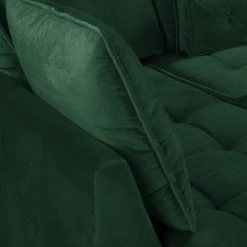 Jack & Alice Wohnlandschaft Machado - Dunkelgrün - Longchair davorstehend rechts / Ottomane links 23 Jack & Alice Wohnlandschaft Machado - Dunkelgrün - Longchair davorstehend rechts / Ottomane links -Wohnzimmermöbel boutique en ligne 1000189507 191011 18361800661 DETAILS P000000001000189507