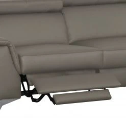 Loftscape Ecksofa Lobos - Echtleder / Kunstleder - Schlamm - Ottomane davorstehend rechts - Elektrisch verstellbar: 1 Motor mit Kabel -Wohnzimmermöbel boutique en ligne 1000189620 210727 12382200154 DETAILS P000000001000189620