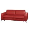 Loftscape Schlafsofa Formosa - Echtleder - Rot