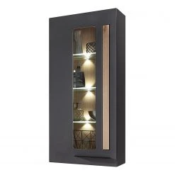 Red Living Wohnwand Parolin I (5-teilig) - Inkl. Beleuchtung - Dunkelgrau -Wohnzimmermöbel boutique en ligne 1000191240 191028 14030600080 DETAILS P000000001000191240