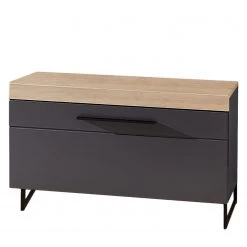 Red Living Wohnwand Parolin I (5-teilig) - Inkl. Beleuchtung - Dunkelgrau -Wohnzimmermöbel boutique en ligne 1000191240 191028 14030600082 DETAILS P000000001000191240