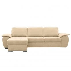 Fredriks Ecksofa Labate - Webstoff - Beige - Longchair davorstehend links -Wohnzimmermöbel boutique en ligne 1000191634 220719 040 DETAILS P000000001000191634