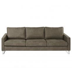 Loftscape Sofa Radon I (3-Sitzer) - Samt - Microfaser Bice: Dunkelbraun -Wohnzimmermöbel boutique en ligne 1000192158 191128 11101600220 DETAILS P000000001000192158