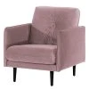 Norrwood Sessel Pigna - Webstoff - Samt Ravi: Mauve
