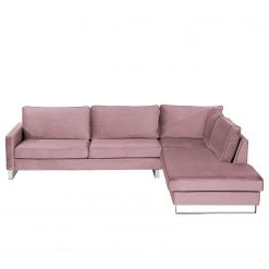 Loftscape Ecksofa Radon I - Samt - Samt Ravi: Mauve - Ottomane davorstehend rechts -Wohnzimmermöbel boutique en ligne 1000192295 191128 11121401472 DETAILS P000000001000192295