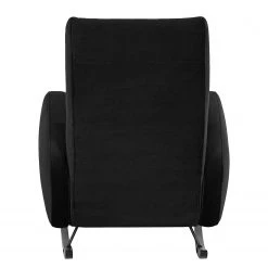 Norrwood Schaukelsessel Vains I - Samt - Samt Ravi: Schwarz -Wohnzimmermöbel boutique en ligne 1000192825 191204 13413900245 DETAILS P000000001000192825